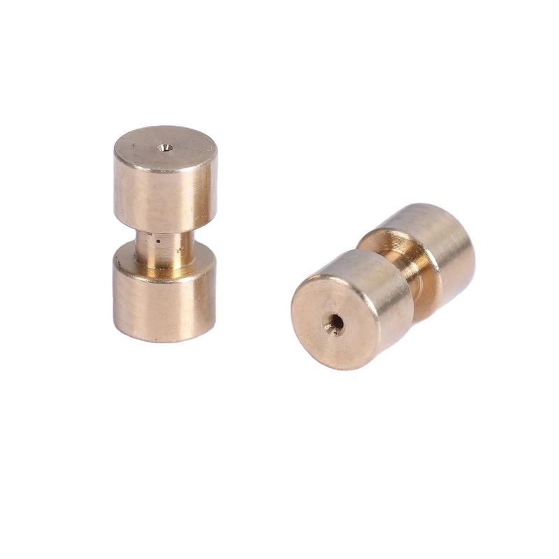 Micro-usinage Parties d'accessoires usinés CNC en bronze avec une tolérance de 0,01-/-0,005 mm
